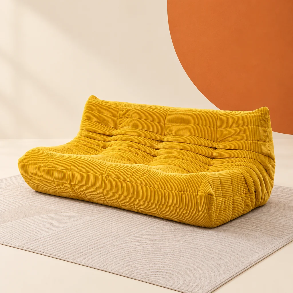 Fireside Three Seater Sofa — styled product visualisation