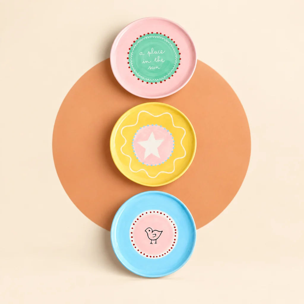 Laetitia Rouget Place in the Sun Plates (Set of 3) — styled product visualisation