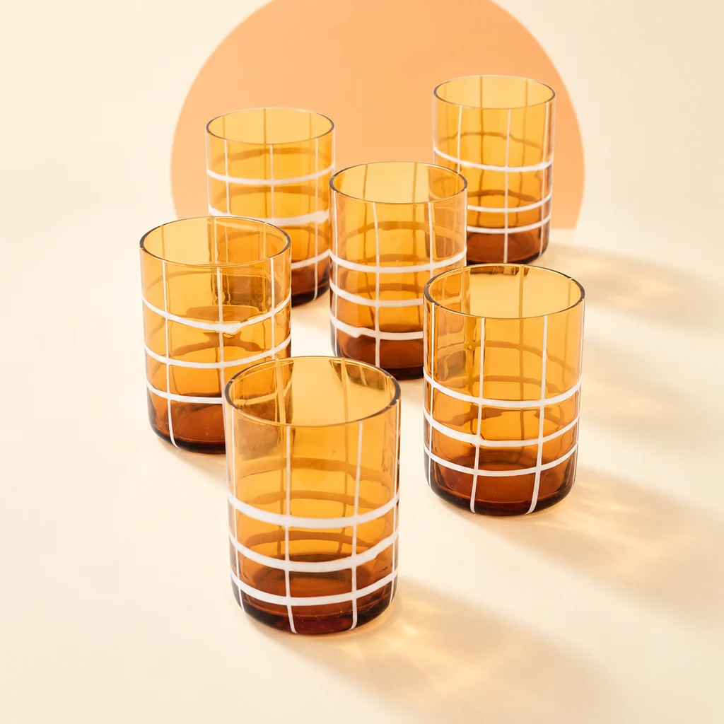 Zafferano Twiddle Tumbler (Set of 6) — styled product visualisation